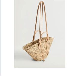 Mango Double Strap Basket Bag